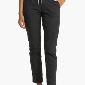 Vuori Womens Ripstop Pant in Charcoal Size Small